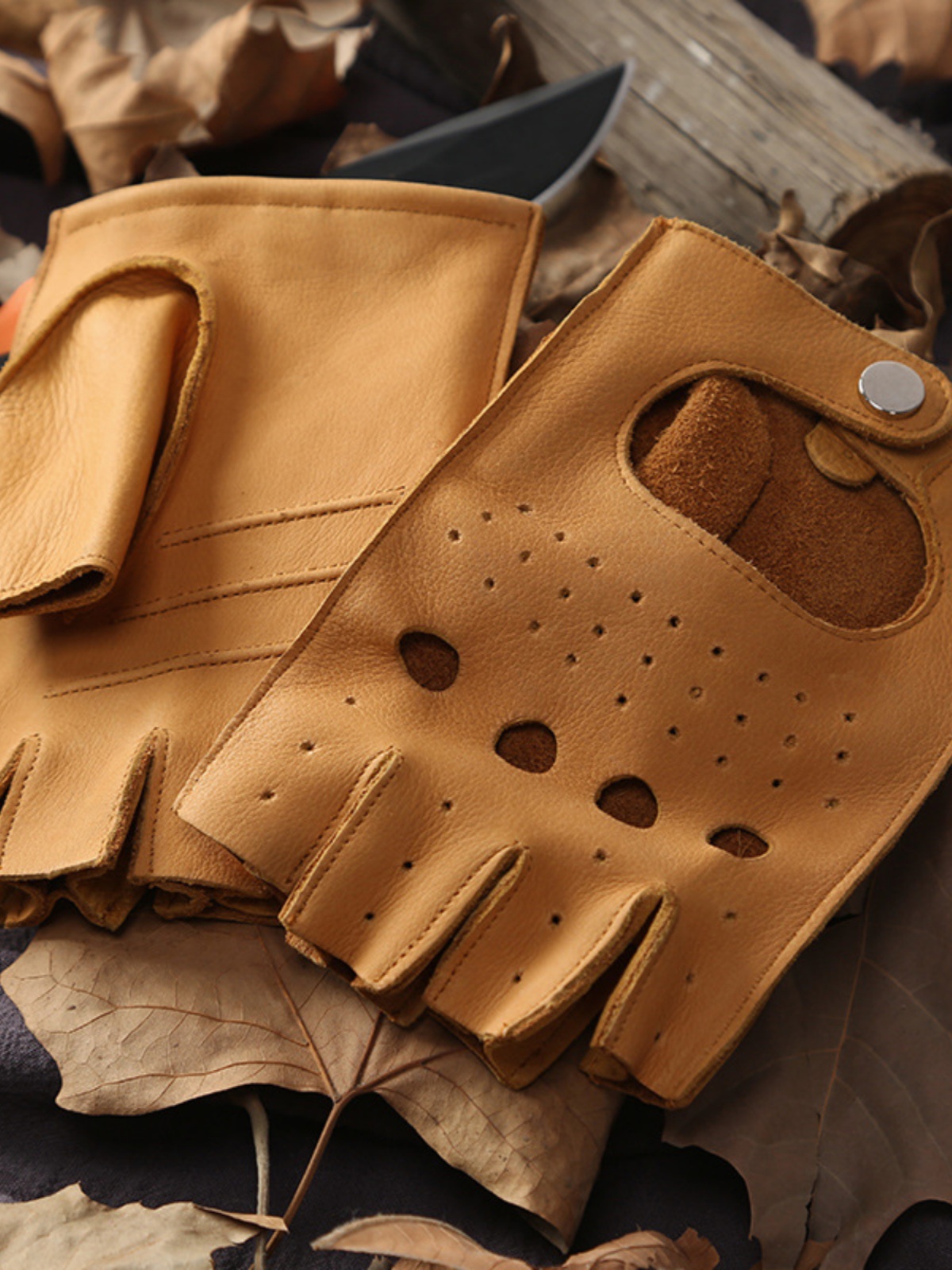 Men's Outdoor Leather Gloves H - огляд і ціна Leather Driving Glove