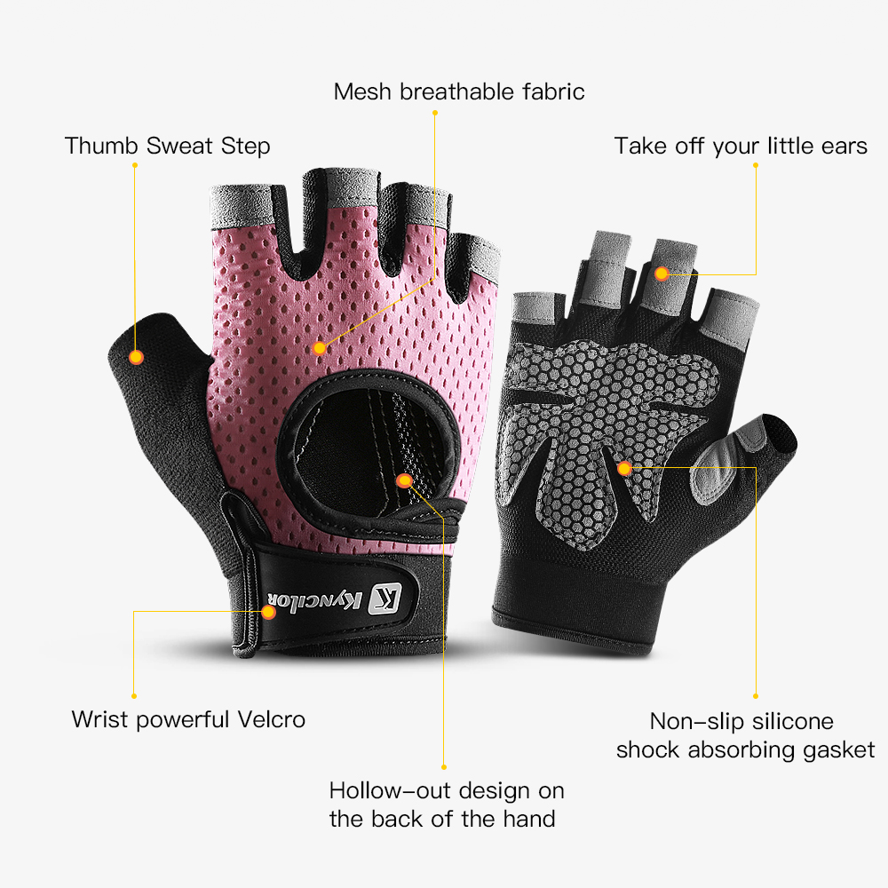 Half Finger Gloves Gym Fitness - огляд і ціна Workout Glove Gym