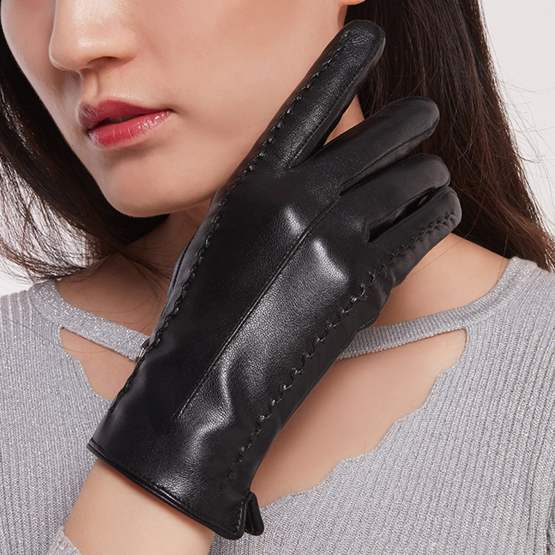 Women's Sheepskin Gloves Winte - огляд і ціна Leather Driving Glove