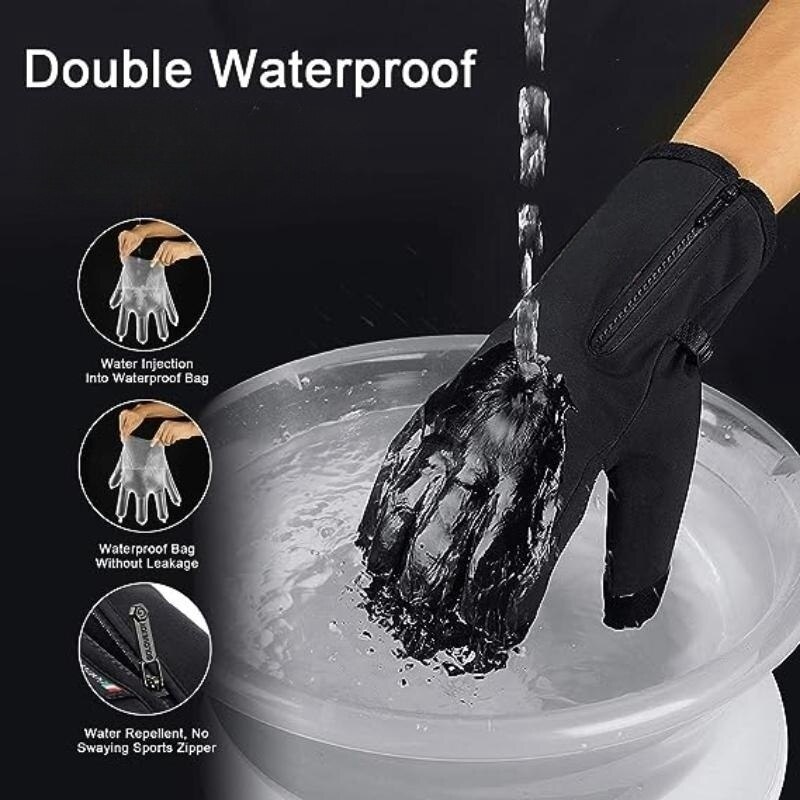 Winter Warm Gloves Men Women T - огляд і ціна Leather Driving Glove