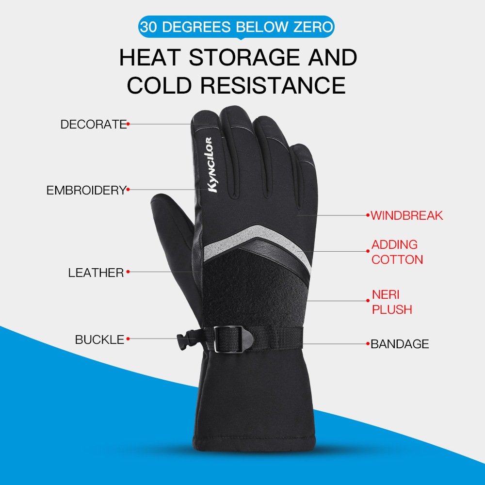 Winter Outdoor Cycling Ski Mou - огляд і ціна Ski Glove Waterproof