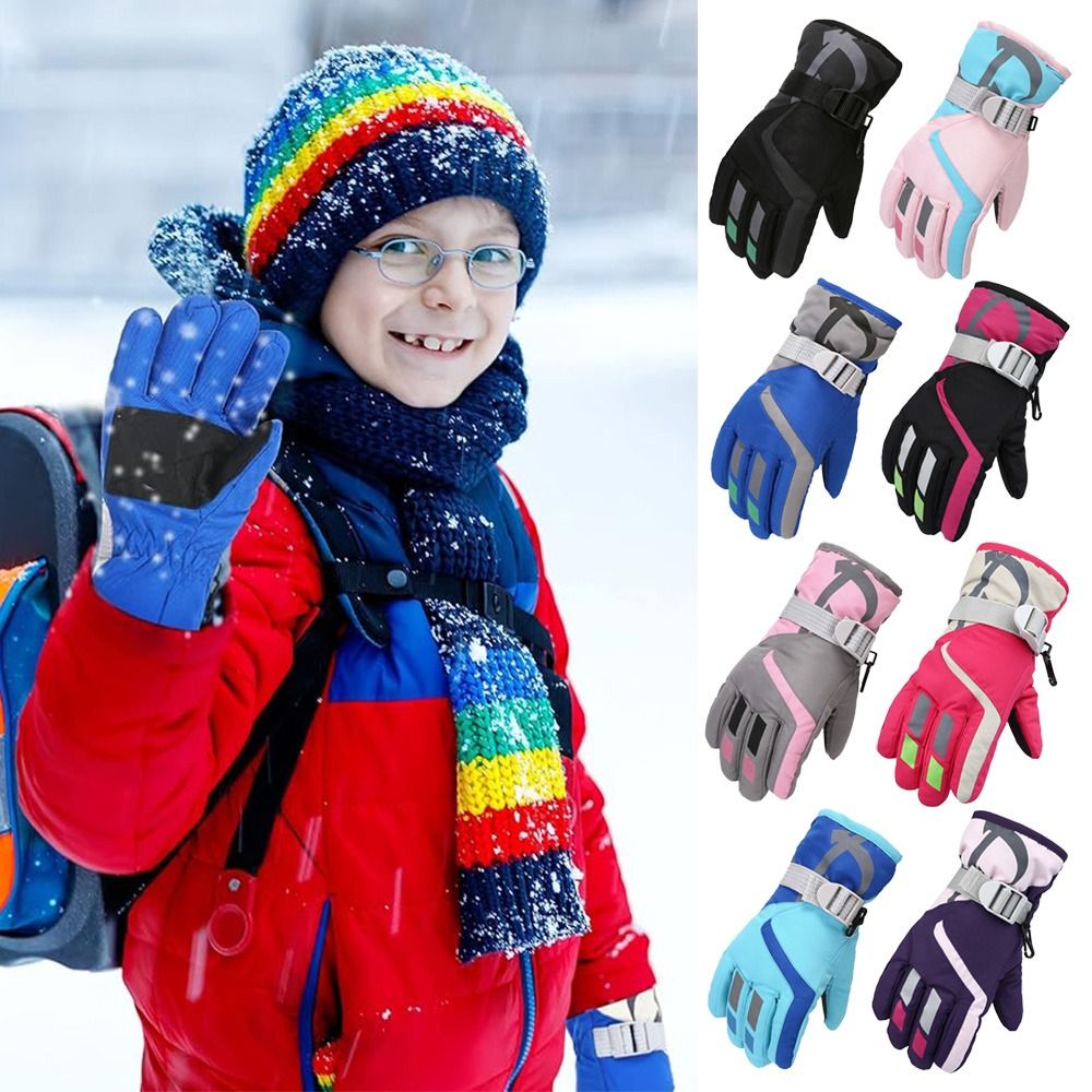 Cute Windproof Children Ski Gl - огляд і ціна Ski Glove Waterproof