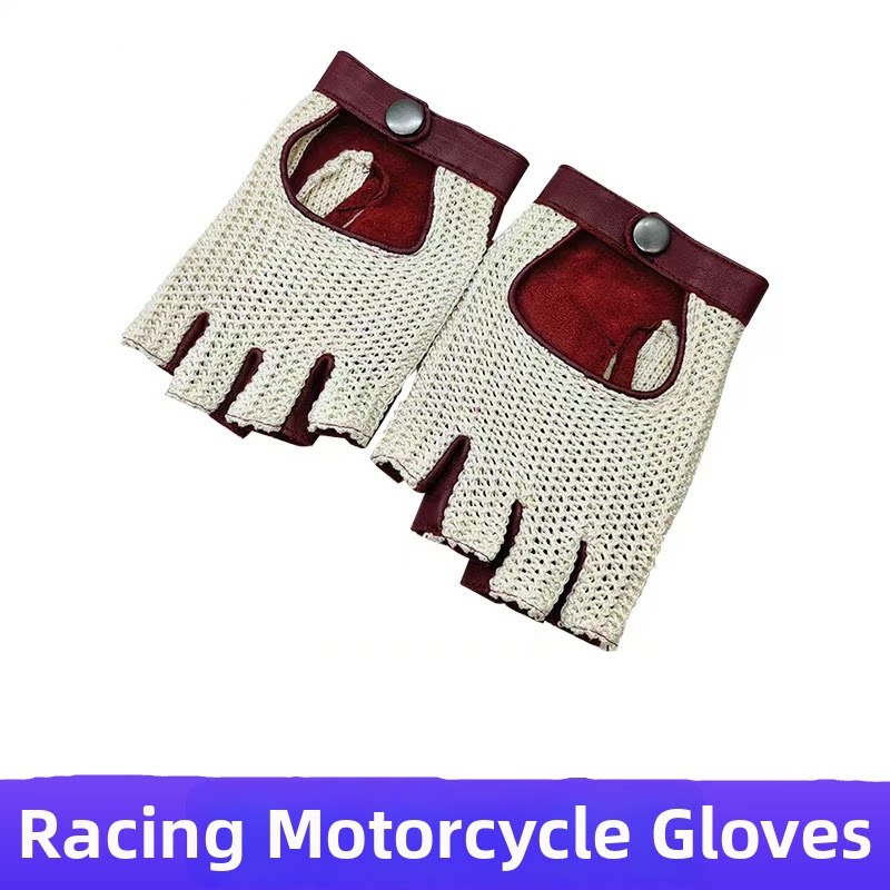 Genuine Sheepskin Half Finger  - огляд і ціна Leather Driving Glove